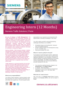 Engineering Intern (12 Months)