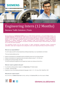 Engineering Intern (12 Months)