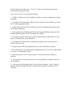 Practice Questions for final exam – Econ 351 – Spring 2005