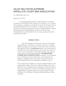 gilgit baltistan supreme appellate court bar association