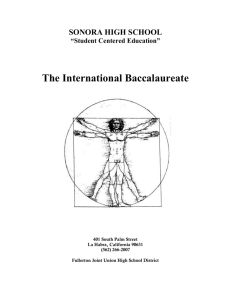 guide to ib coursework by subject & year