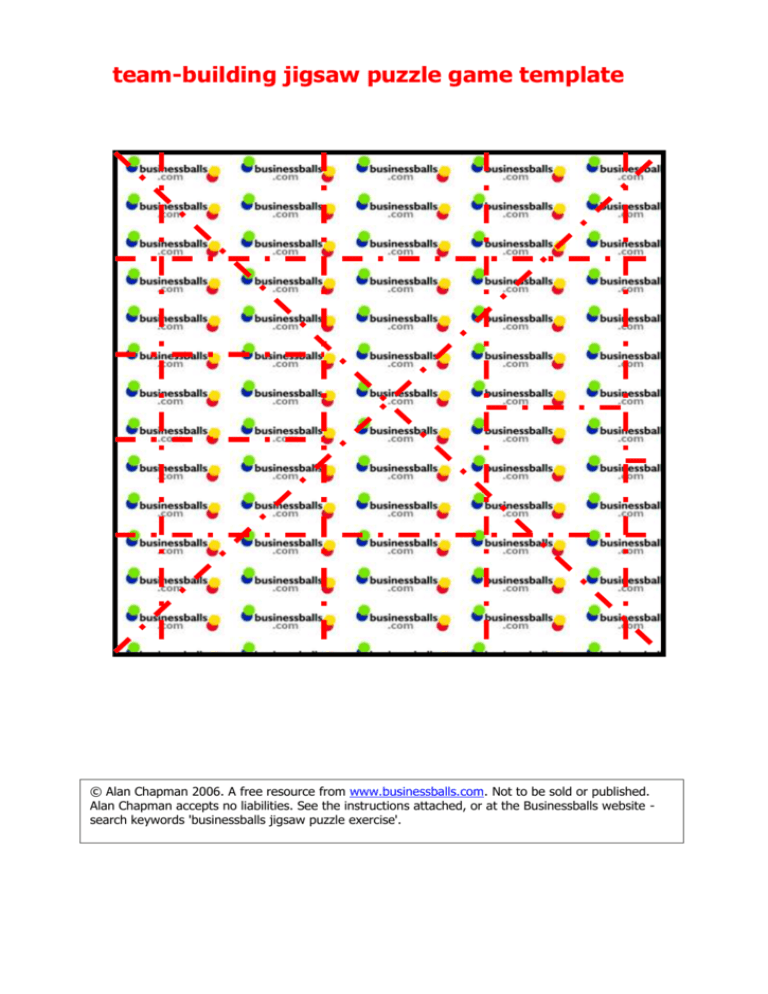 jigsaw puzzle pattern (in MSWord)