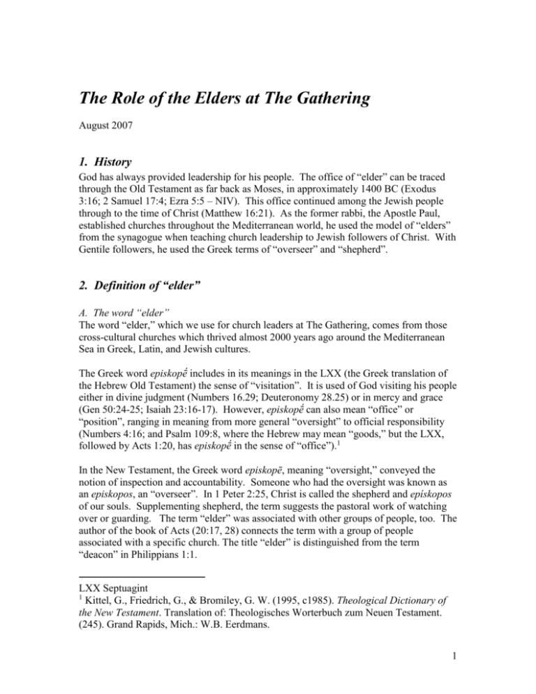 the-role-of-the-elders-at-the-gathering