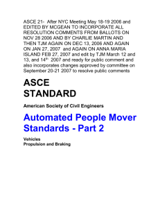 ASCE APM Standards, Part 2