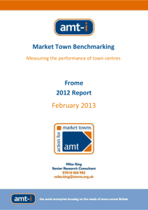 Market Town Benchmarking Frome Report