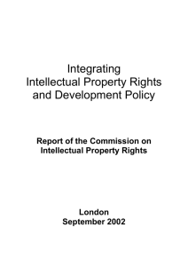 overview - Commission for Intellectual Property Rights