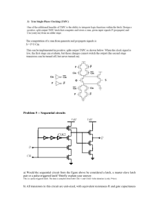 Problem 1 – Inverter Sizing