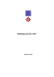 Banking Law No:5411