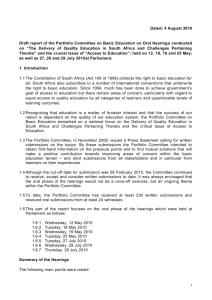 Teachers' files - Parliamentary Monitoring Group