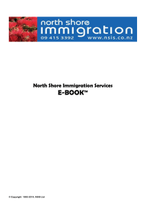 ebook - North Shore Immigration Services