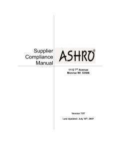 Ashro Contact List
