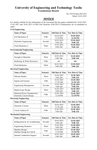 BSc Mid Semester (Fall