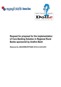 Request for Proposal for Application Audit