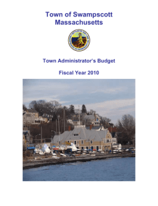Warrant Articles for FY2010
