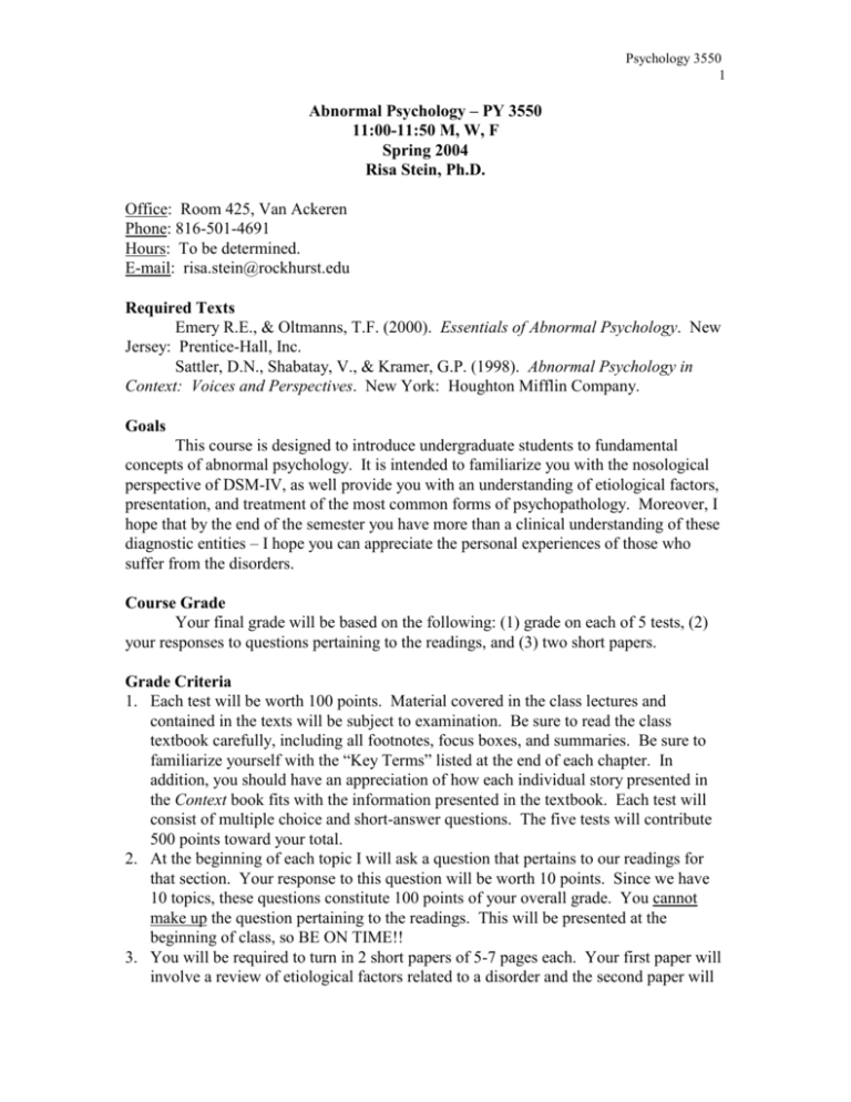  Abnormal Psychology Paper Topics Abnormal Psychology Essays