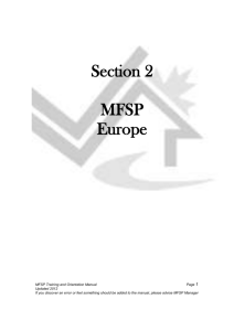 MFSP Europe