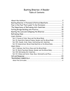 Table of Contents