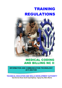 tr-medical coding and billing nc ii