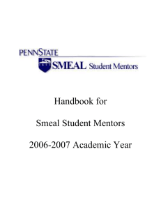 Student Mentor Handbook