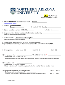 NUR 205L - nau.edu - Northern Arizona University