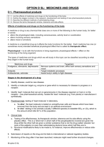 Option D SL notes