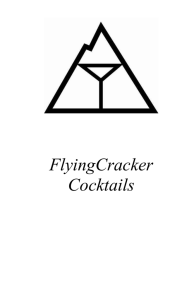 Jack Rose Cocktail - flyingcracker.com