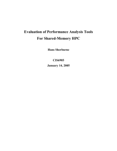 1 Introduction - The High performance Computing and Simulation