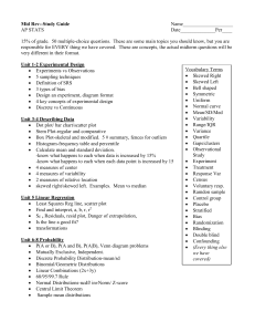 Mid Rev--Study Guide - Granite Bay High School / Granite Bay High