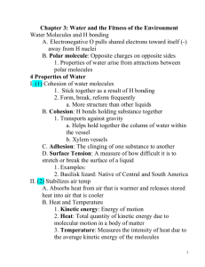 B. Heat and Temperature