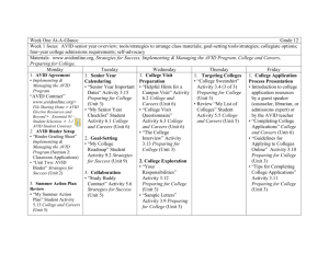 Week Twenty At-A-Glance Grade 12