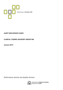 January 2013 Audit Discussion Cases (MS Word 4.9MB)