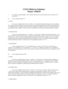 CS154 Midterm Solutions - Stanford Concurrency Group