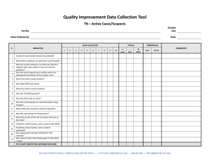 Quality Improvement Data Collection Tool