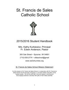 Student Handbook 2015-2016