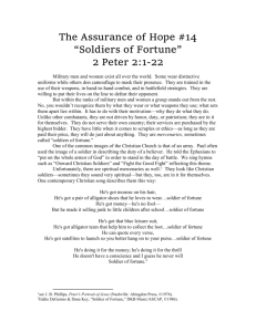 Soldiers of Fortune - Texas Christian Church