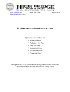 Mayor Mark Desire 908-638-6455 Municipal Land Use Office