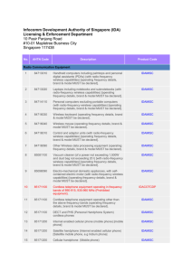 Infocomm Development Authority of Singapore (IDA)