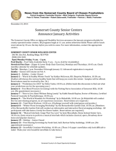 news from the somerset county board of chosen freeholders