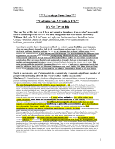 Colonization Neg Wave 2- KNDI