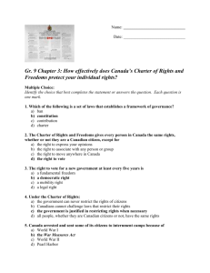 Chapter 3 Test Answer Key