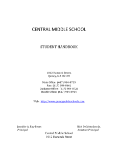 Central Middle School - Quincy Public Schools