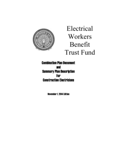 ELECTRICAL WORKERS BENEFIT TRUST FUND