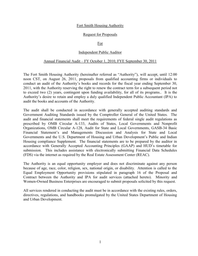 Housing Authority of the City of Muskogee