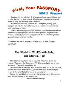Side 1 WoG Passport booklet
