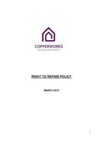 Right to Repair Policy_March 2015