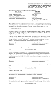 Stone Harbor Council Minutes May 6 2014