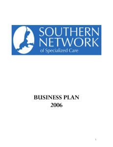 SNSC Business Plan