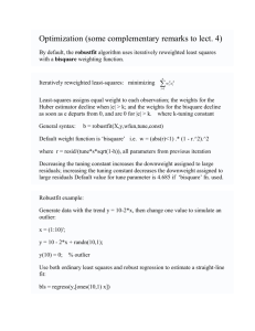 Optimization (some complementary remarks to lect. 4) By default, the