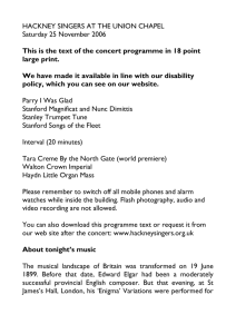 the programme text in 18pt type