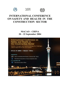 Conference Report - International Association of Labour Inspection